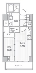 シーズンフラッツ靭本町の物件間取画像